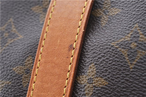 Authentic Louis Vuitton Monogram Saumur 35 Shoulder Cross Bag M42254 LV 1563F