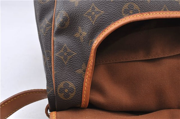 Authentic Louis Vuitton Monogram Saumur 35 Shoulder Cross Bag M42254 LV 1563F
