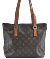 Authentic Louis Vuitton Monogram Cabas Piano Tote Bag M51148 LV 1564B