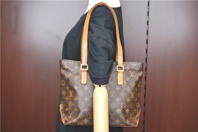 Authentic Louis Vuitton Monogram Cabas Piano Tote Bag M51148 LV 1564B
