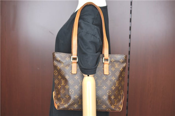 Authentic Louis Vuitton Monogram Cabas Piano Tote Bag M51148 LV 1564B