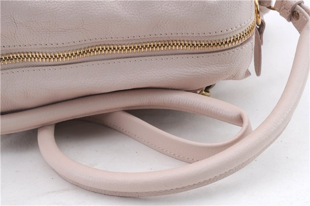 Authentic Chloe Paraty 2Way Shoulder Hand Bag Purse Light Pink 1564D