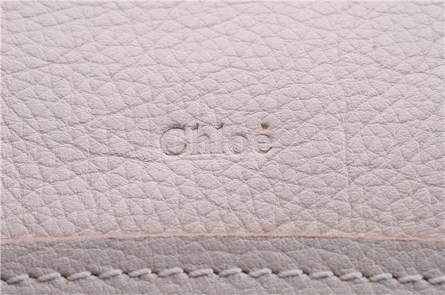 Authentic Chloe Paraty 2Way Shoulder Hand Bag Purse Light Pink 1564D