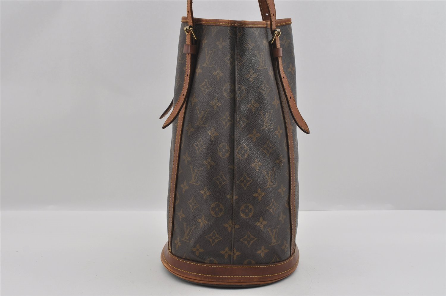Authentic Louis Vuitton Monogram Bucket GM Shoulder Tote Bag M42236 LV 1564I