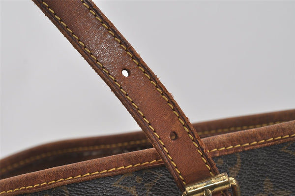 Authentic Louis Vuitton Monogram Bucket GM Shoulder Tote Bag M42236 LV 1564I
