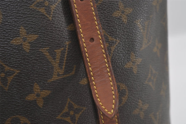 Authentic Louis Vuitton Monogram Bucket GM Shoulder Tote Bag M42236 LV 1564I