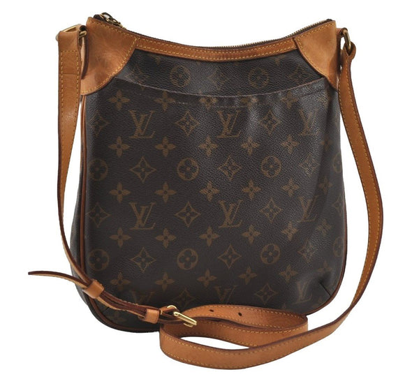 Authentic Louis Vuitton Monogram Odeon PM Shoulder Cross Bag M56390 LV 1566I