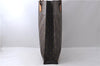 Authentic Louis Vuitton Monogram Sac Plat Hand Bag M51140 LV 1567D