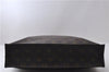 Authentic Louis Vuitton Monogram Sac Plat Hand Bag M51140 LV 1567D