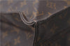 Authentic Louis Vuitton Monogram Sac Plat Hand Bag M51140 LV 1567D