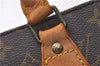 Authentic Louis Vuitton Monogram Sac Plat Hand Bag M51140 LV 1567D