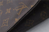Authentic Louis Vuitton Monogram Sac Plat Hand Bag M51140 LV 1567D