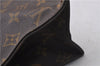 Authentic Louis Vuitton Monogram Sac Plat Hand Bag M51140 LV 1567D