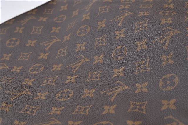 Authentic Louis Vuitton Monogram Sac Plat Hand Bag M51140 LV 1567D