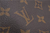 Authentic Louis Vuitton Monogram Sac Plat Hand Bag M51140 LV 1567D