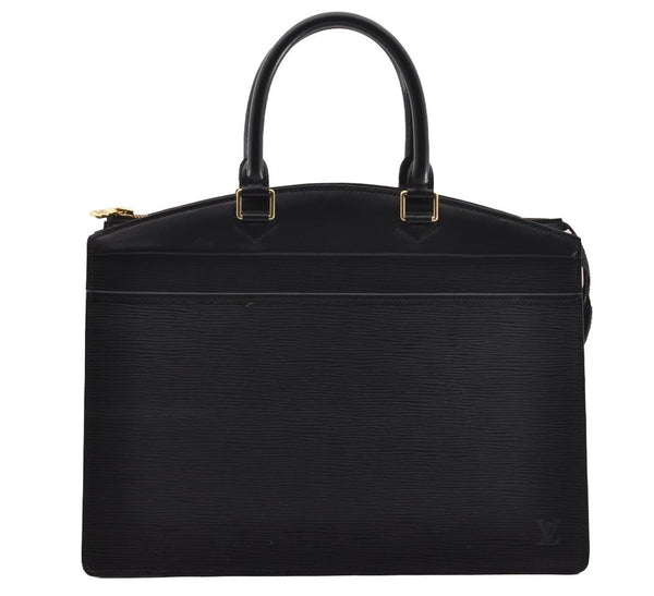 Authentic Louis Vuitton Epi Riviera Hand Bag Black M48182 LV 1567I