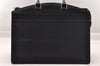 Authentic Louis Vuitton Epi Riviera Hand Bag Black M48182 LV 1567I