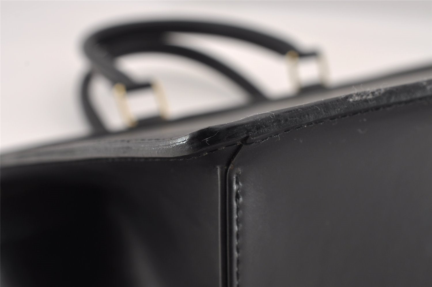 Authentic Louis Vuitton Epi Riviera Hand Bag Black M48182 LV 1567I