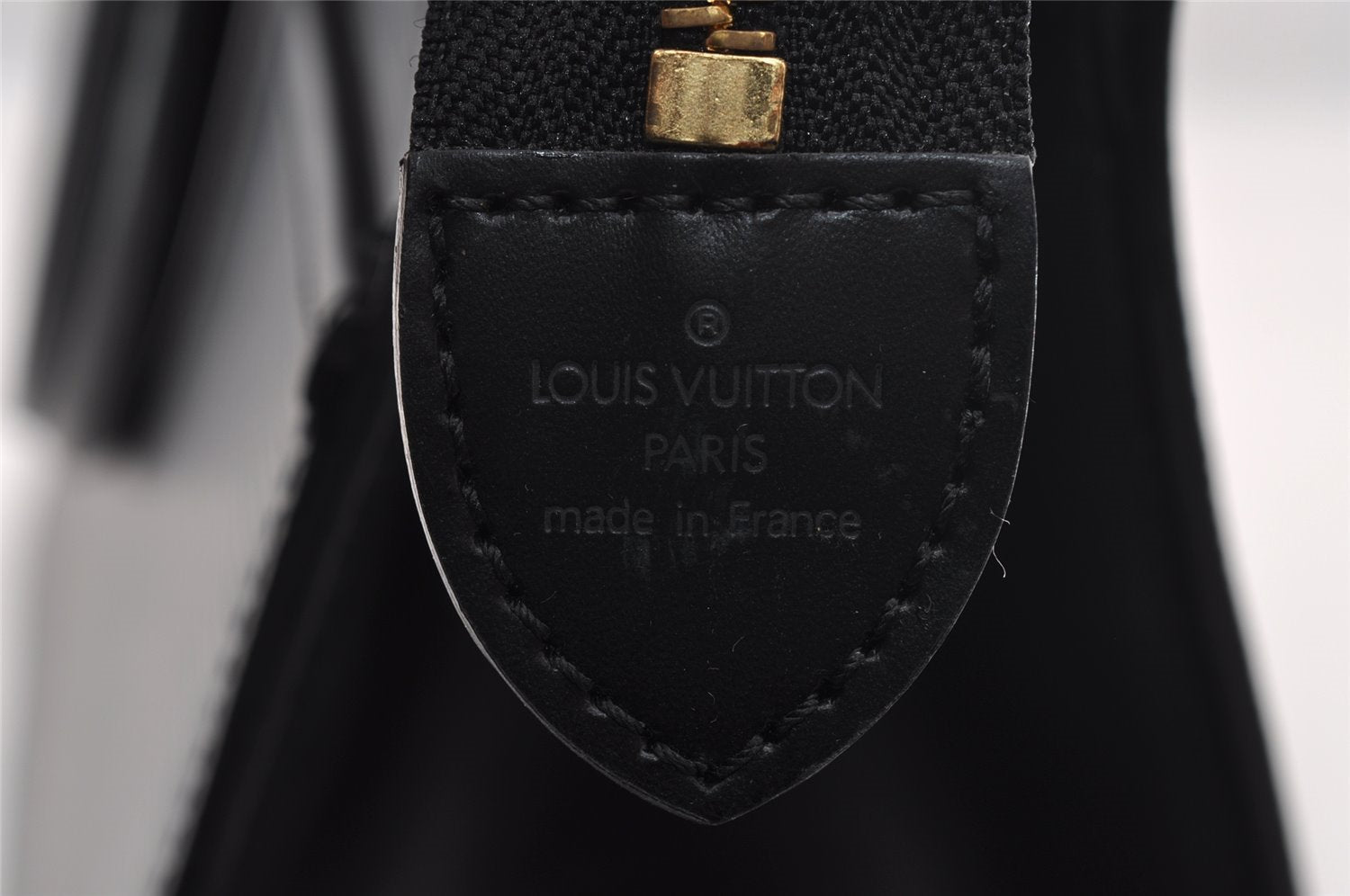 Authentic Louis Vuitton Epi Riviera Hand Bag Black M48182 LV 1567I