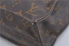 Authentic Louis Vuitton Monogram Sac Plat Hand Bag M51140 LV 1568D