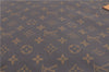 Authentic Louis Vuitton Monogram Sac Plat Hand Bag M51140 LV 1568D