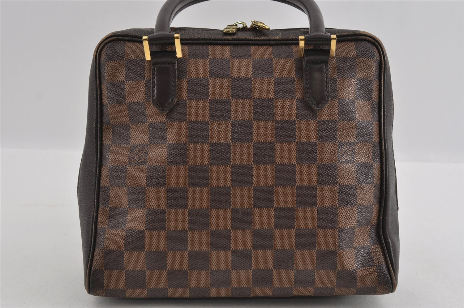 Authentic Louis Vuitton Damier Brera Hand Bag Purse N51150 LV 1568I