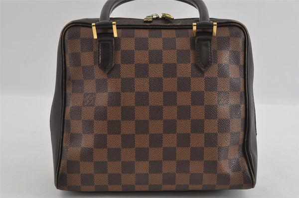 Authentic Louis Vuitton Damier Brera Hand Bag Purse N51150 LV 1568I