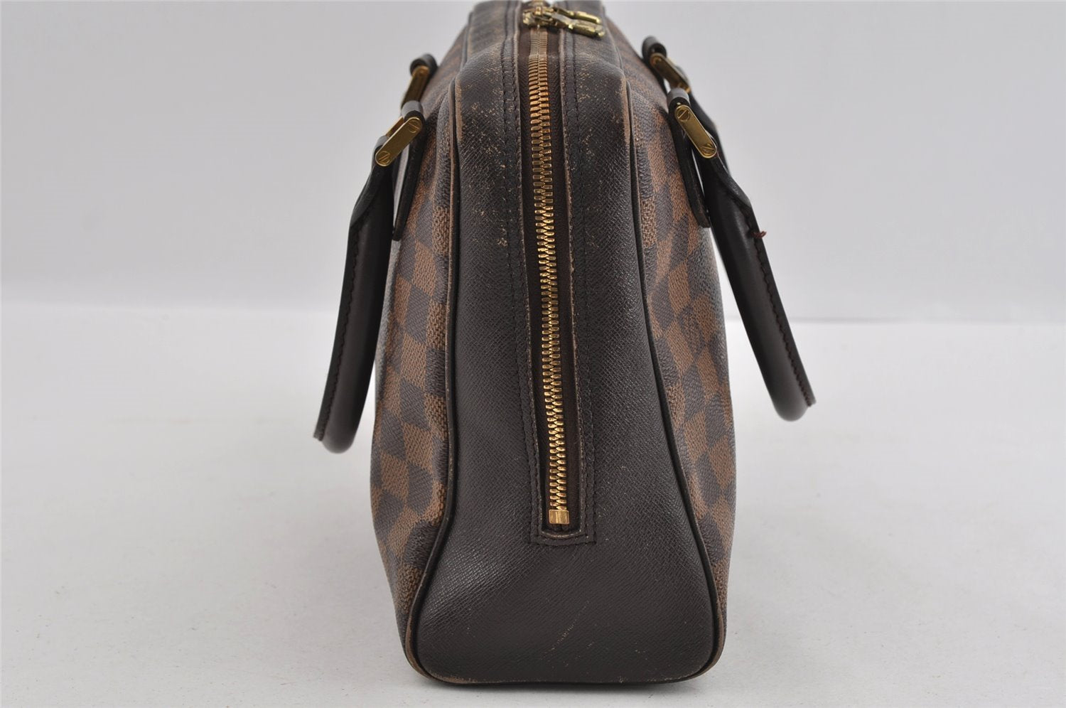 Authentic Louis Vuitton Damier Brera Hand Bag Purse N51150 LV 1568I