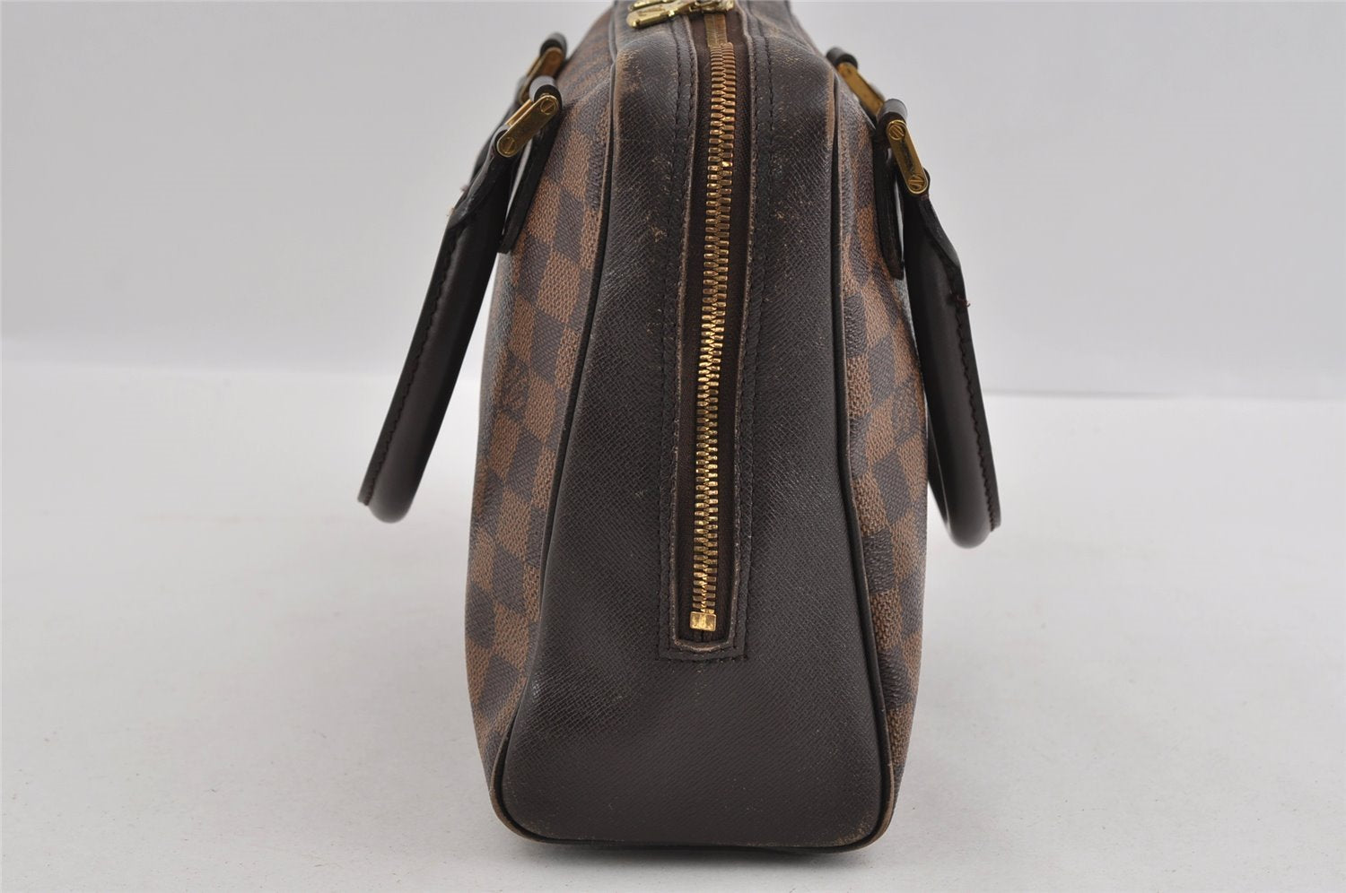 Authentic Louis Vuitton Damier Brera Hand Bag Purse N51150 LV 1568I