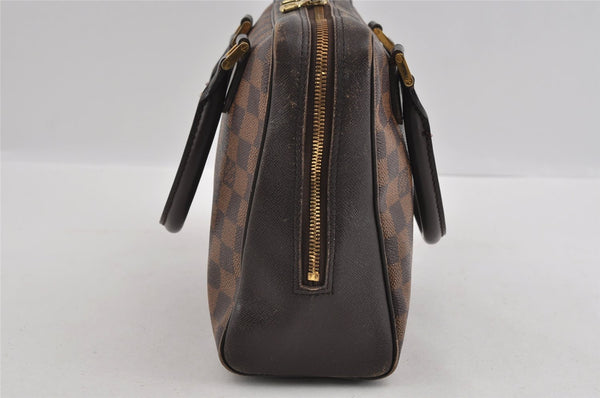 Authentic Louis Vuitton Damier Brera Hand Bag Purse N51150 LV 1568I