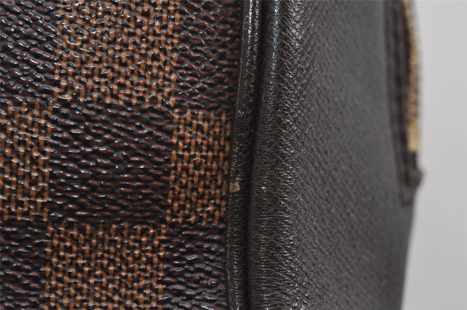 Authentic Louis Vuitton Damier Brera Hand Bag Purse N51150 LV 1568I