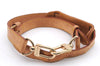 Authentic Louis Vuitton Leather Shoulder Strap Beige 40.2-47" LV 1569D