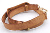 Authentic Louis Vuitton Leather Shoulder Strap Beige 40.2-47" LV 1569D
