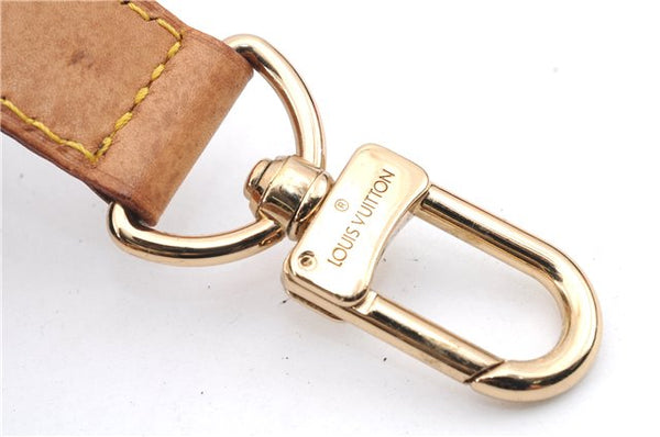 Authentic Louis Vuitton Leather Shoulder Strap Beige 40.2-47" LV 1569D
