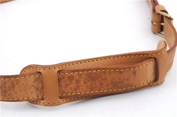 Authentic Louis Vuitton Leather Shoulder Strap Beige 40.2-47" LV 1569D