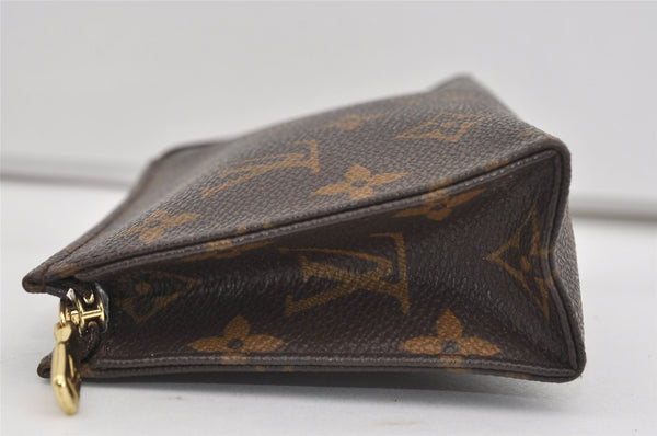 Authentic Louis Vuitton Monogram Poche Toilette 15 M47546 Cosmetics Pouch 1569I