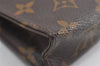 Authentic Louis Vuitton Monogram Poche Toilette 15 M47546 Cosmetics Pouch 1569I