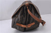 Authentic Louis Vuitton Monogram Saumur 35 Shoulder Cross Bag M42254 LV 1570F