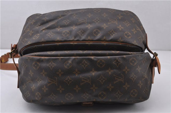 Authentic Louis Vuitton Monogram Saumur 35 Shoulder Cross Bag M42254 LV 1570F