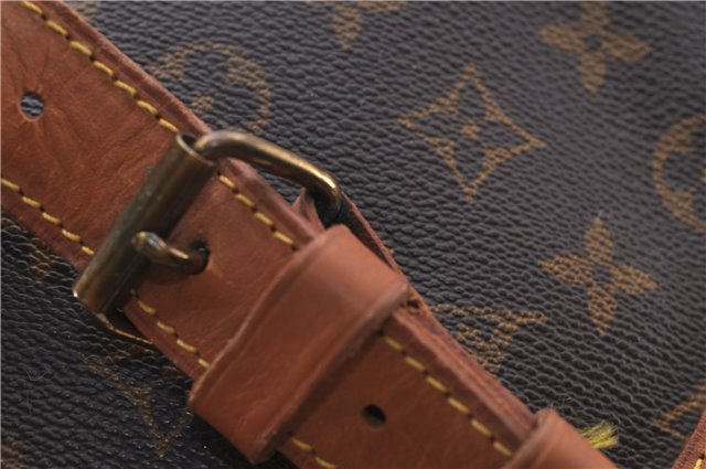 Authentic Louis Vuitton Monogram Saumur 35 Shoulder Cross Bag M42254 LV 1570F