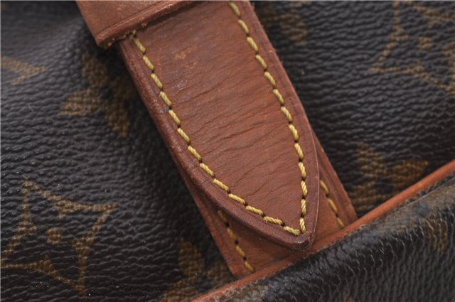 Authentic Louis Vuitton Monogram Saumur 35 Shoulder Cross Bag M42254 LV 1570F