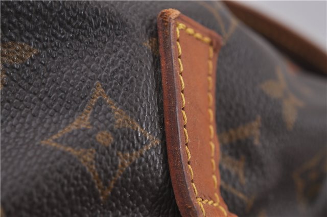 Authentic Louis Vuitton Monogram Saumur 35 Shoulder Cross Bag M42254 LV 1570F