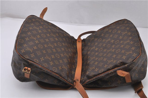 Authentic Louis Vuitton Monogram Saumur 35 Shoulder Cross Bag M42254 LV 1570F