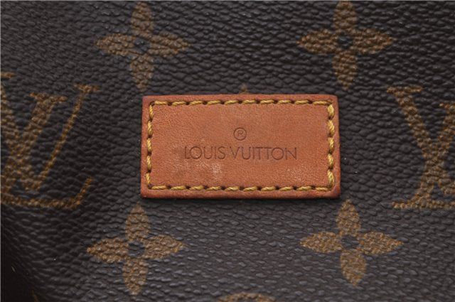 Authentic Louis Vuitton Monogram Saumur 35 Shoulder Cross Bag M42254 LV 1570F