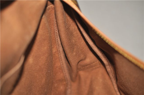 Authentic Louis Vuitton Monogram Saumur 35 Shoulder Cross Bag M42254 LV 1570F