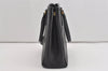 Authentic PRADA Saffiano Leather 2Way Shoulder Hand Bag Purse Black 1571I