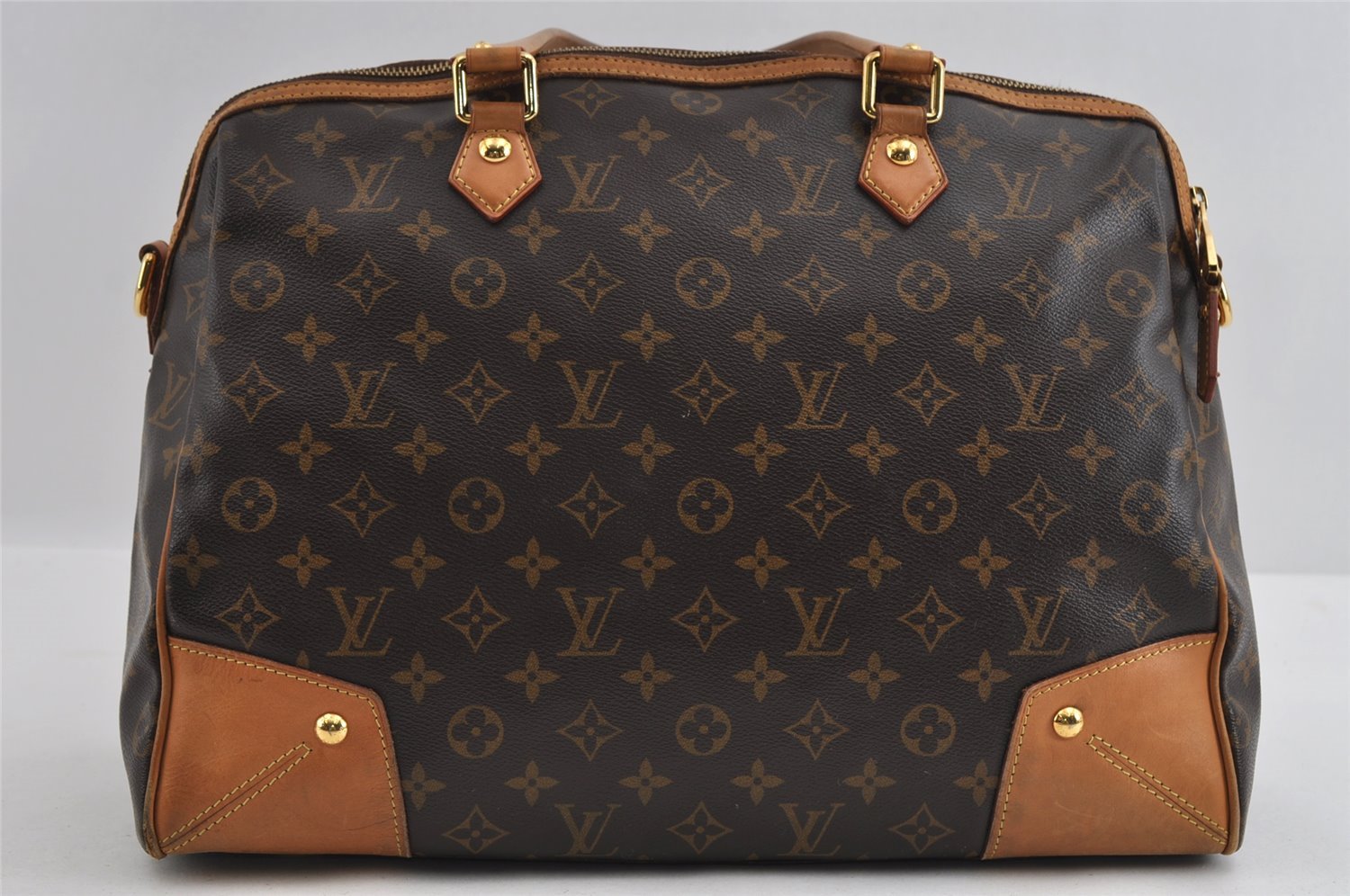 Authentic Louis Vuitton Monogram Retiro GM M40324 2Way Shoulder Hand Bag 1573I