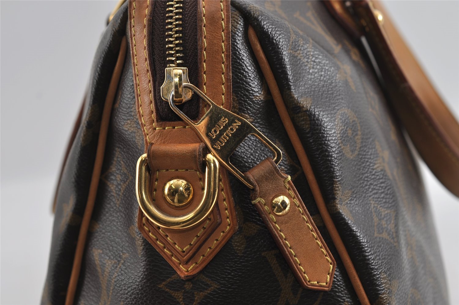 Authentic Louis Vuitton Monogram Retiro GM M40324 2Way Shoulder Hand Bag 1573I