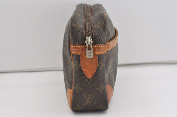 Authentic Louis Vuitton Monogram Compiegne 28 Clutch Hand Bag M51845 LV 1574I