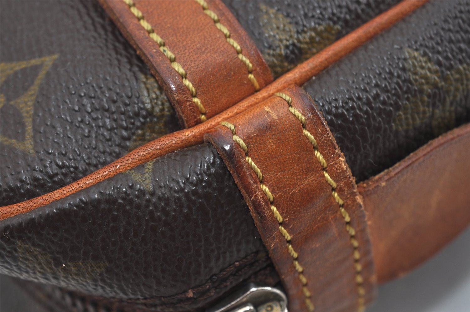 Authentic Louis Vuitton Monogram Compiegne 28 Clutch Hand Bag M51845 LV 1574I